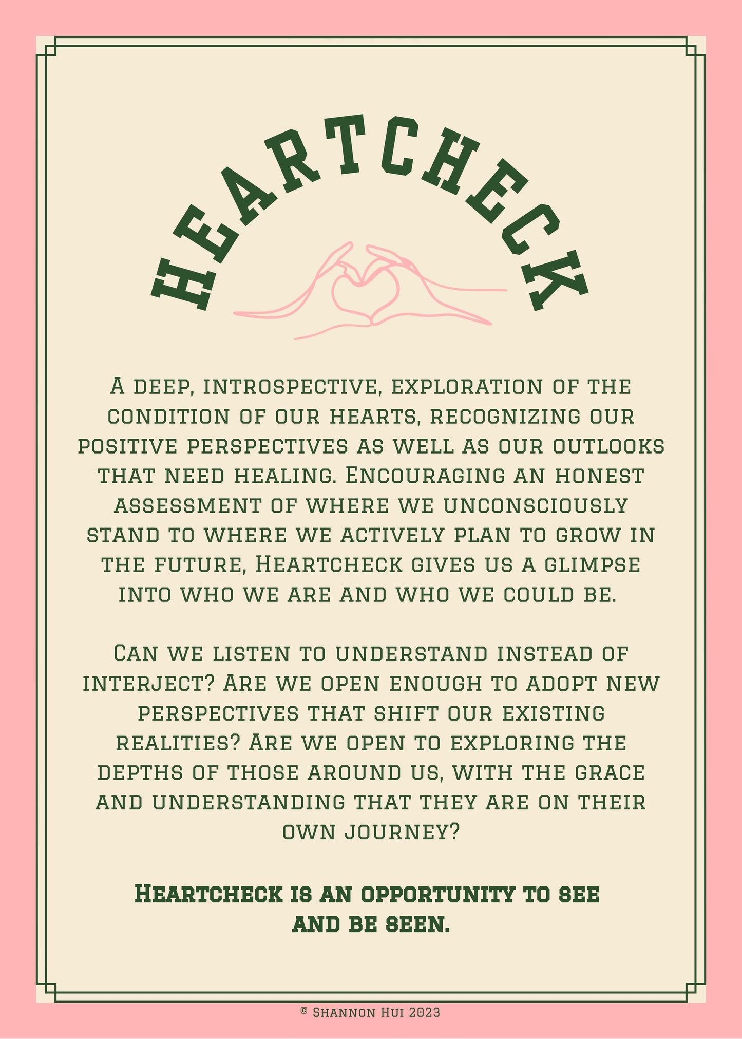 Heartcheck Card Game ™